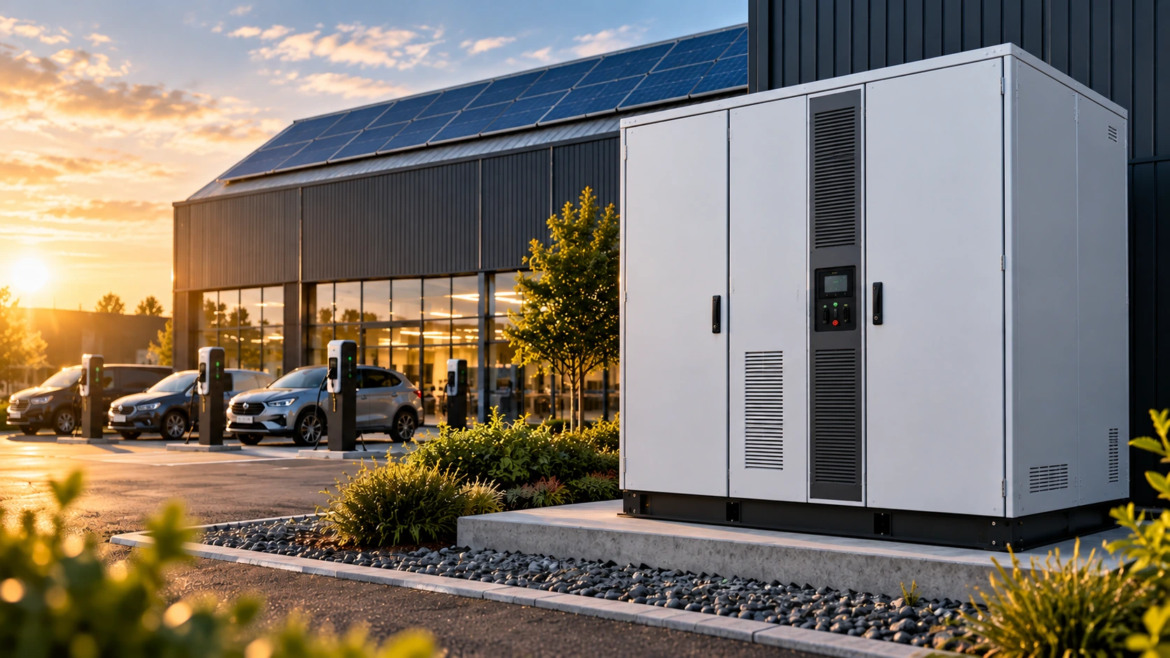 Zakelijke batterij zonder investering