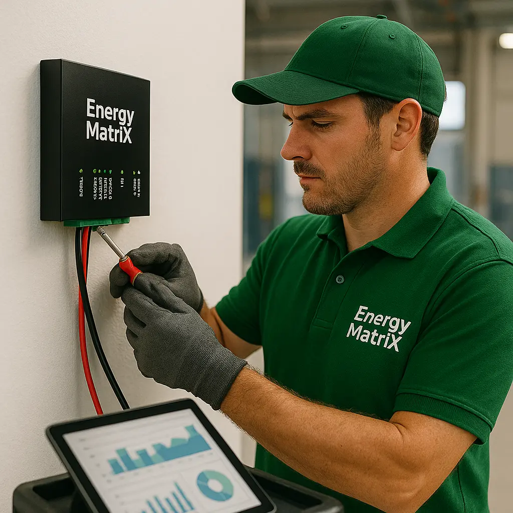 Montageservice EMS – Grootzakelijk (vanaf 3x80A) | EnergyMatrix EMS